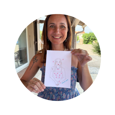illustration live painting mariage cadeau original