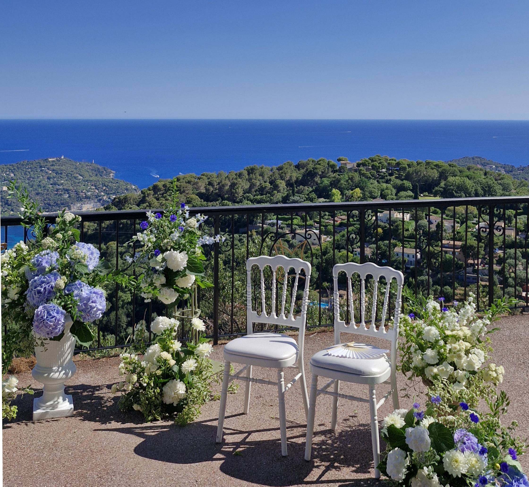 ceremonie laique de mariage sur la cote d'azur