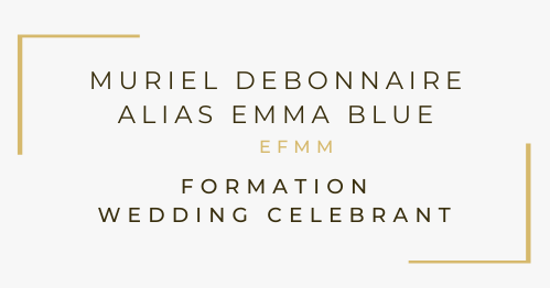 certification wedding celebrant école de formation aux métiers du mariage EFMM