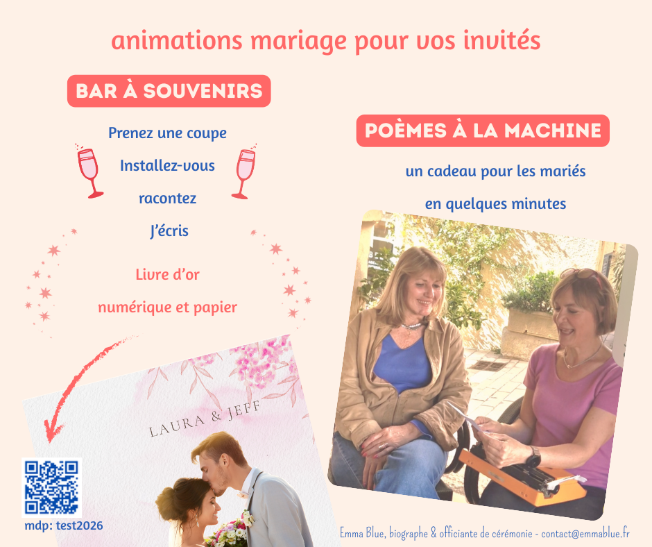 Offres animations mariage